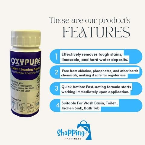 OxyPure Toilet Cleaning (Buy 1 Get 1 Free)